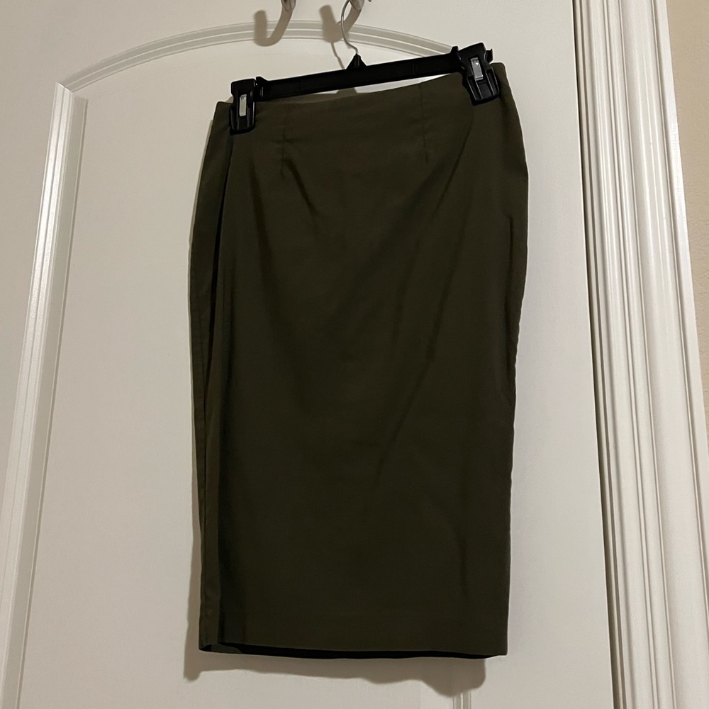 ASOS Olive Green Pencil Skirt - US 6